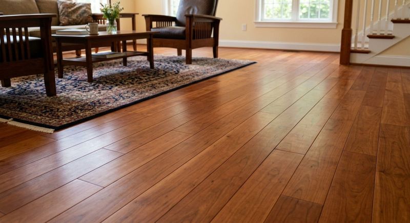 Cherry Floor Installation in Delaware City, DE