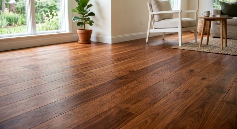 Cherry Floor Installation in Middletown, DE