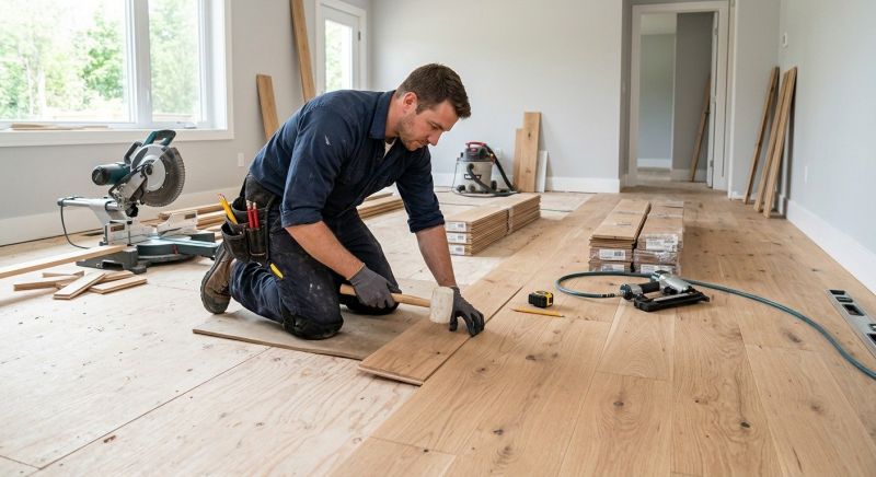 Hardwood Floor Installation in Bear, DE