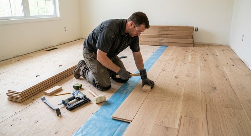 Hardwood Floor Installation in Middletown, DE