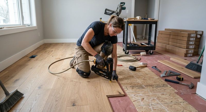 Hardwood Floor Installation in Newark, DE