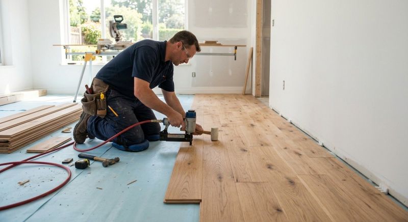 Hardwood Floor Installation in Rising Sun, MD