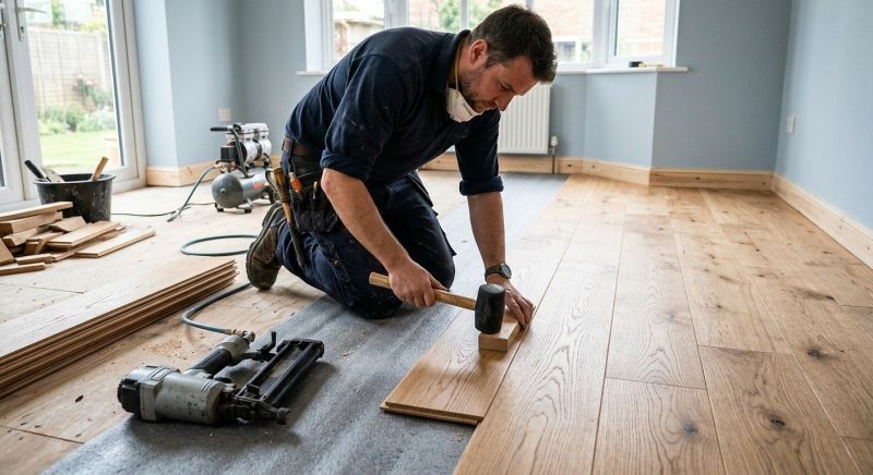 Hardwood Floor Installation in Townsend, DE