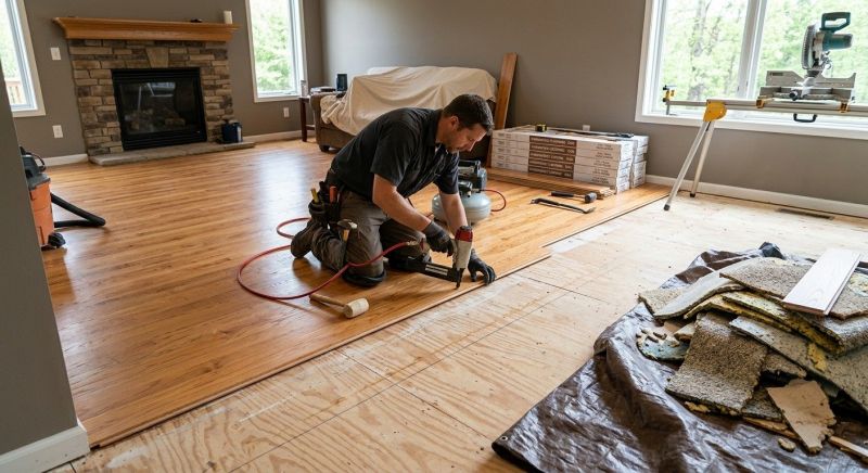 Hardwood Replacement in Bear, DE
