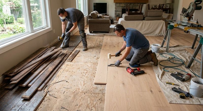 Hardwood Replacement in Rising Sun, MD