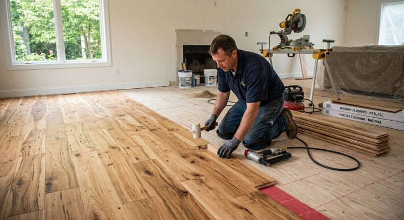 Hickory Floor Installation in Cecil County, MD