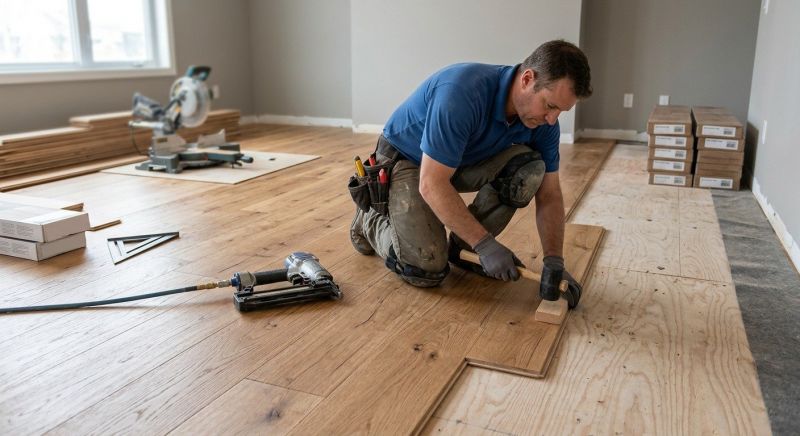 Hickory Floor Installation in Cecil County, MD