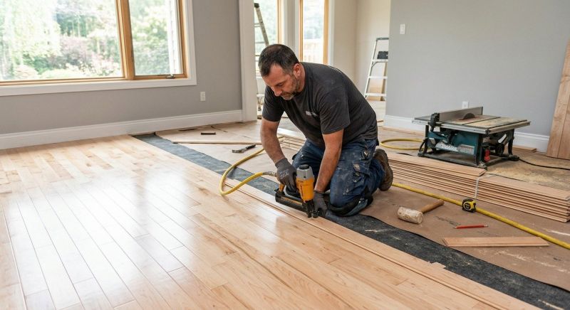 Maple Flooring Installation in Cecil County, MD