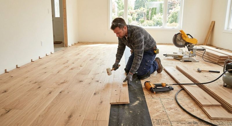 Oak Floor Installation in Cecil County, MD