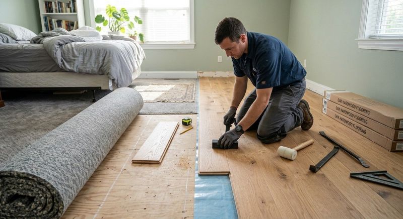 Oak Floor Replacement in Cecil County, MD