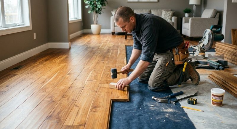 Teak Flooring Installation in Cecil County, MD