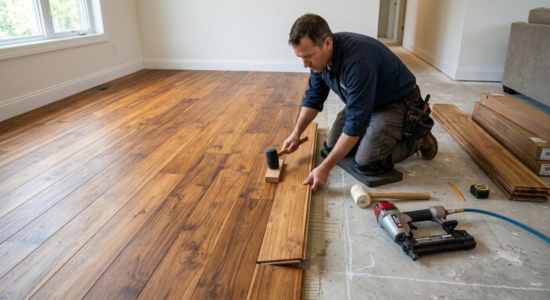 Teak Flooring Installation in Cecil County, MD