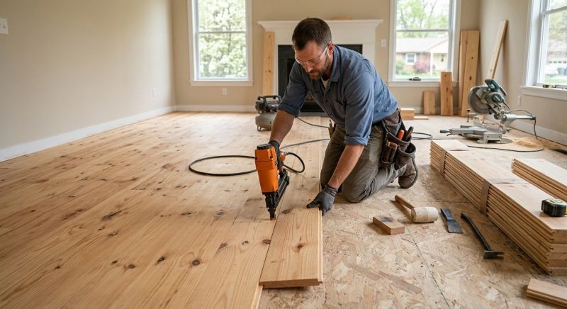 Teak Flooring Installation in Cecil County, MD
