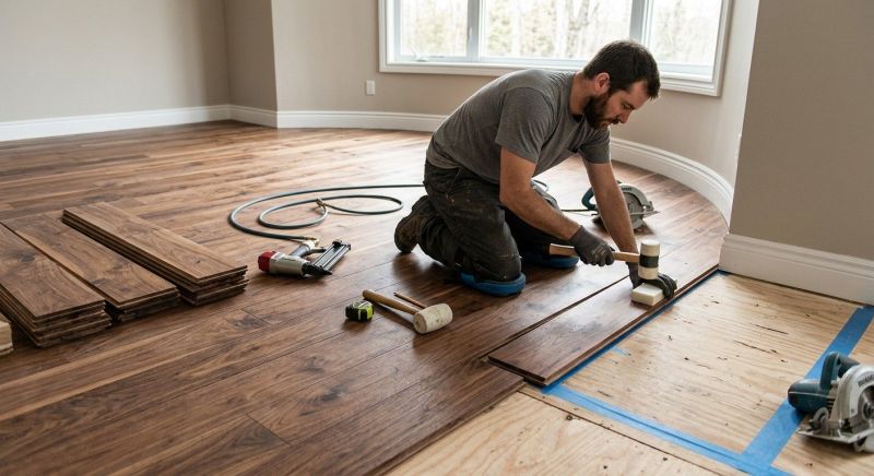 Walnut Flooring Installation in Cecil County, MD
