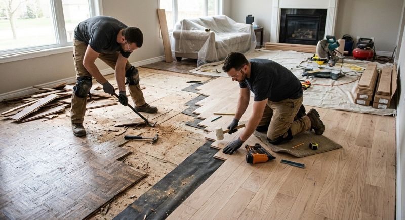 Wood Floor Replacement in Cecil County, MD