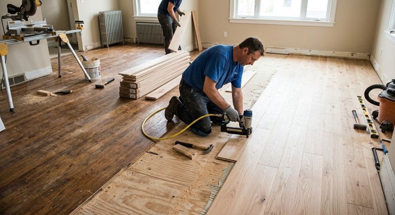 Wood Floor Replacement in Yorklyn, DE