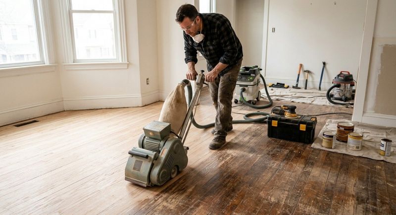 Hardwood Floor Renovation