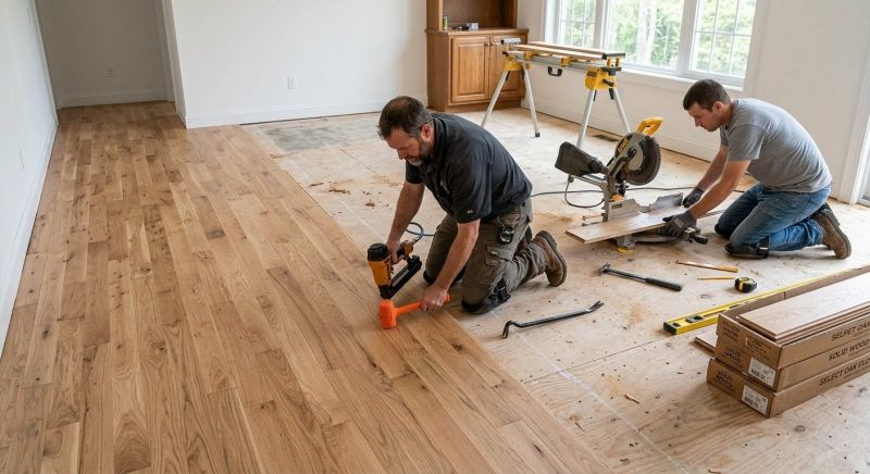 Oak Floor Replacement