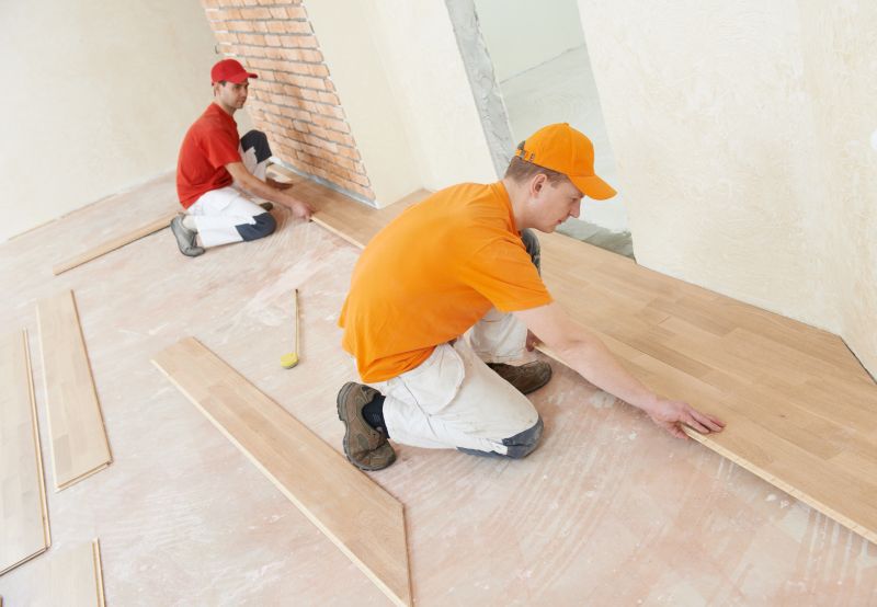 Teak Flooring Installation