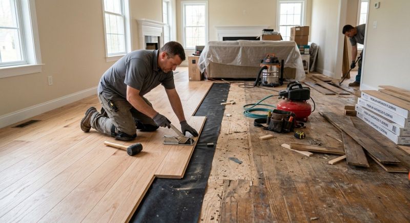 Wood Flooring Replacement in Bear, DE